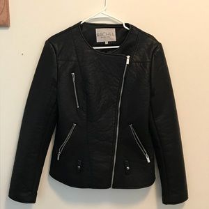Rachel Roy
Faux Leather Jacket in Black